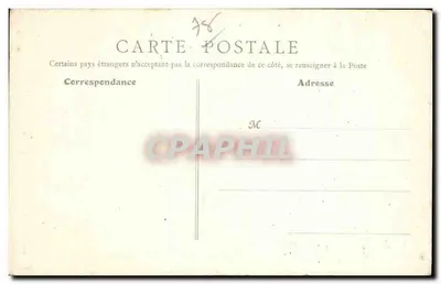 Port-Royal-des-Champs — Museu e antigas cozinhas — editor R. F. Paris — Verso