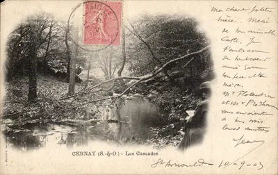 CERNAY (S.-&-O.) - As Cataratas — A. BOURDIER, n° 444