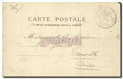 CERNAY (S.-&-O.) - As Cataratas — A. BOURDIER, n° 444 — Verso