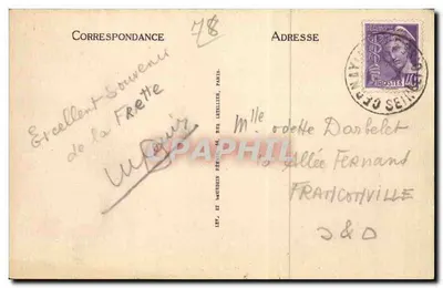 Les Vaux-de-Cernay — Los Bosques de la Abadía — Editor ND, n° 18 — Reverso