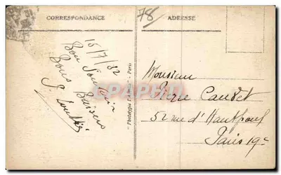 MAISONS-LAFFITTE — Zamek — Wydawca nieznany, nr 10 — Rewers