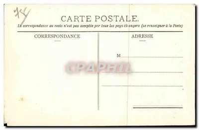 Wnętrze kaplicy Siostry Frahoiscanek — St-Germain-en-Laye — Fototypia A. Rep i Filliette w Château-Thierry — Rewers