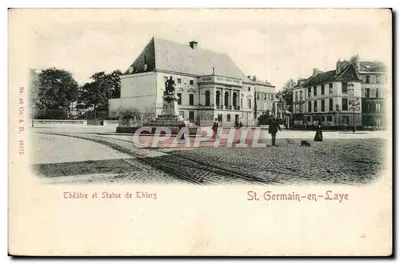 Teatr i Statua Thiersa — St. Germain-en-Laye — St. et Co. & D. 19173