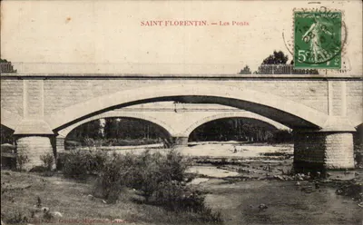 Saint Florentin — Os Pontes — Édit. René Gunilol, Migennes-Laroche