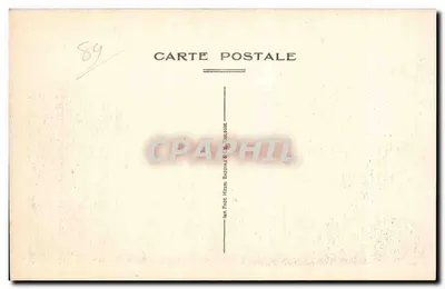 Quarré-les-Tombes — O Moulin Colas — editor H. Jarré — Verso