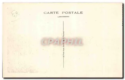 Quarré-les-Tombes — A Ponte de Courotte na Rua da Cure — G. Rohar édit., Quarré — Verso