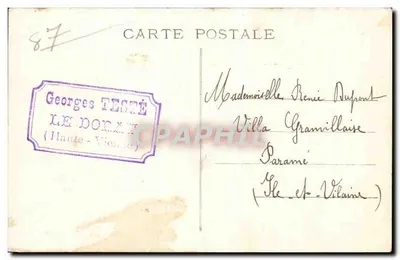 Saint-Yrieix-la-Perche — Chefe da igreja — Georges Testé, Le Dorat — Verso