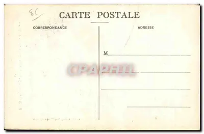 Dissais (Vienne) - O Castelo, vista tirada da Douve (Fachada Norte) — editor Adrien Réjinaudon, fot. Pothier — Verso