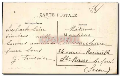 Limoges — Perspektywa Alei Lipca — Wydawnictwo Nowych Galerii — Rewers