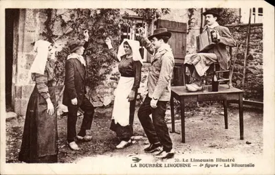 A Dança Limousina — 4ª figura — A Ritornela — O Limousin Ilustrado