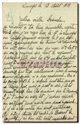 Limoges — Plac Hôtel de Ville — LL. — N° 105 — Rewers
