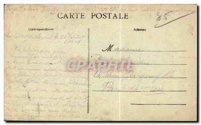 Kobieta w stroju rybackim — Vent debout — Lucien Amaud, Les Sables d'Olonne, n°4070 — Rewers