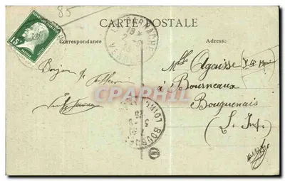 Due donne — Ai Marais Vendéens — Edizione Boutain, Croix-de-Vie — Verso