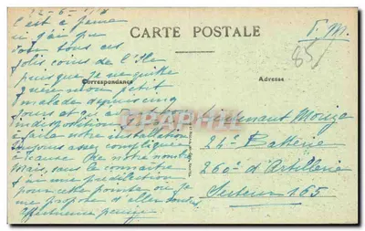 Noirmoutier — Las Chaîze — Wspomnienie — Rewers