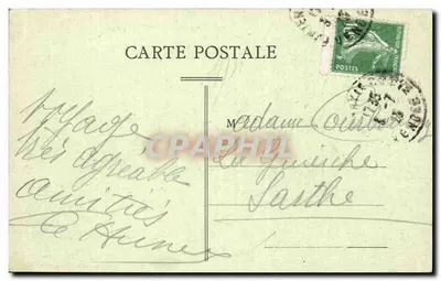 Fontenay-le-Comte (Vendée) — Strzała Notre-Dame (81 m wysokości) i ulica Orfèvres z lotu ptaka — McBrault-Collonnier — Rewers
