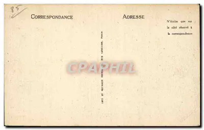 La Roche-sur-Yon — Estátua do Geral Travot — Quincailleph — Verso