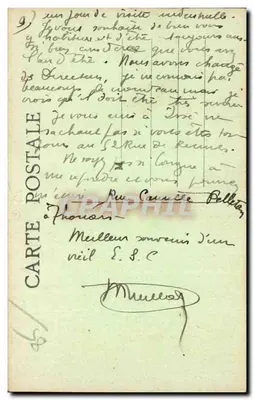 Maillezais (Vendée) — Façada kościoła — Imp. J. Jekty-Doupin, Mortagne — Rewers