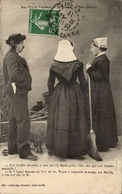 Nos Marais Vandéens — O Bounett ao Pai Gibretia — Coleção Boutain, Croix-de-Vie