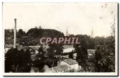 Vista de Saint-Laurent-sur-Sèvre — Pensionato Saint-Gabriel — editor Bodet