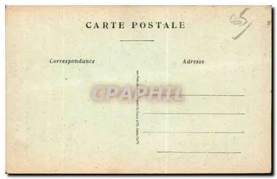 Vouvant (Cantão de La Châtaigneraie - Vendée) — rua dos Merciers, La Poterne — R. Bergevin, editor, 66, rua dos Merciers La Rochelle — Verso