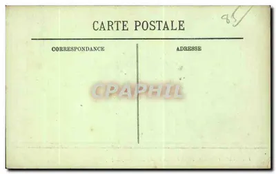 Les Sables-d'Olonne — Sablaise sob os Pinheiros — LL. — n° 155 — Verso