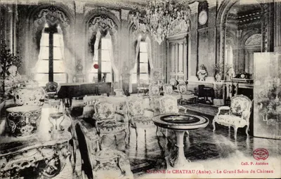 Brienne-le-Château (Aube) - O Grande Salão do Castelo — Coleção P. Antoinne