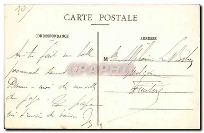 Brienne-le-Château (Aube) - O Grande Salão do Castelo — Coleção P. Antoinne — Verso