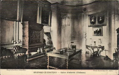 Brienne-le-Château — Sala de espera (Castelo) — Paul Antoine, lib.édit.
