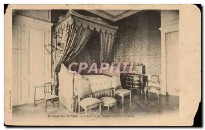 Brienne-le-Château — Quarto de Napoleão Ier (Castelo) — P. Antoine, 112, Adit.
