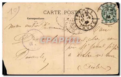 Brienne-le-Château — Quarto de Napoleão Ier (Castelo) — P. Antoine, 112, Adit. — Verso