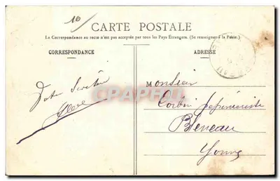Brienne-le-Château — Facha exterior do Castelo — F. Ayecq — Verso