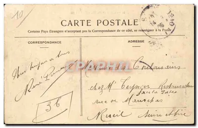 Kamp Mailly — Scholen van vuur — Pavie, fot.-edit., Beauvais — Achterkant