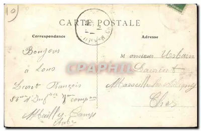 Campo de Mailly — Vista geral — Bazare Militar A. Nieps — Verso