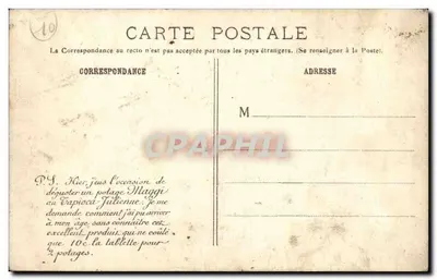 Camp de Mailly — Tendas e Cozinhas — Editor não identificado, n° 5 — Verso
