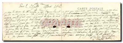 Camp de Mailly — Widok ogólny — Baras Militaire, A. Niepce — Rewers