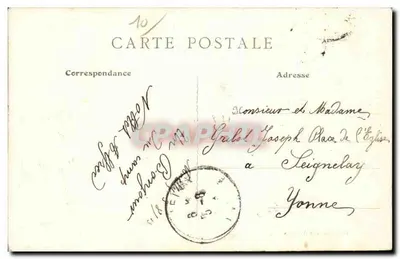 Camp de Mailly — Vista geral — Bazar Militaire A. Niepa — Verso