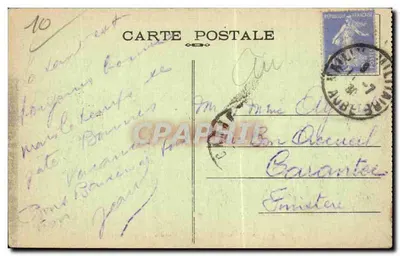 Camp de Maillly — Widok na barakach — A. Nieps, wydawca — Rewers