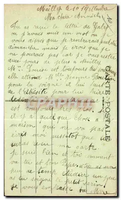 Camp de Mailly — Wejście do obozu — Transport — A Nieps, wydawca — Rewers