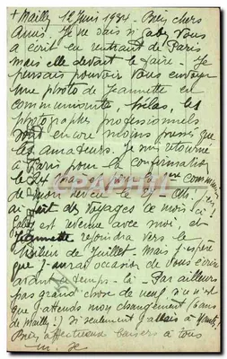 Campo de Mailly — Oficina de Policía — Edición Niens — Reverso