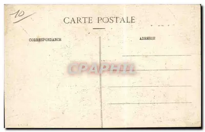 Descanso sob a Tenda — Vista Geral — De Mailly-le-Camp, editor A. Vercy — Verso