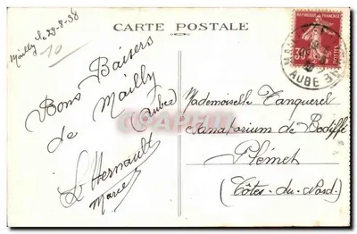 Kamp Mailly — Wyjście z kampu — Laurent et Cie, Wydawcy — Rewers