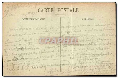 Mailly-le-Camp — Uma Pensão de — A. Varry, editor — Verso