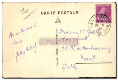 MAILLY le Camp — A entrada do Camp — Bazar Chicoree — Verso
