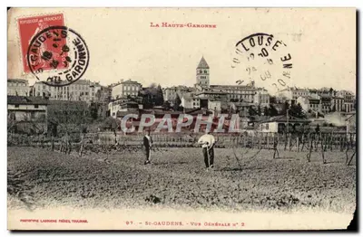 St-Gaudens - Vista Geral n° 2 — Fototipo Labouche Frères, Toulouse