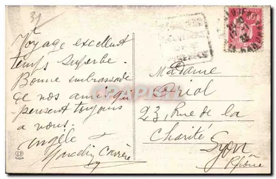 Saint-Gaudens — Monumento erguido no local onde Santo Gaudens foi martirizado — La Baume-Gaumont — Verso
