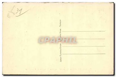 St-Gaudens — Restos do Claustro da Abadia de Bonnefond — Edição Latruches Frères — Verso