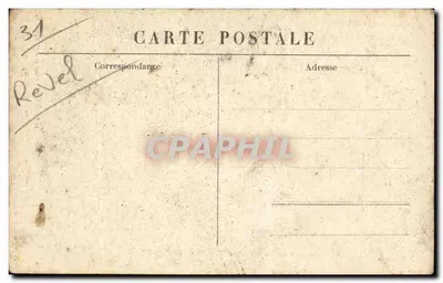 St-Ferréol (Montagne Noire) — La Gerbe (wysokość 25 m) — P. Maurel, wydawca, Revel — Rewers