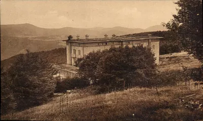 Mont Aigoual — O Grande Hotel — (1400 m) — Séries dos Arts e Indústrias, Toulouse