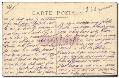 UZÈS - Le Duché - Wejście — G. Borrelly Fils, Książę, Uzès — Rewers