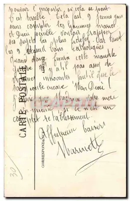 Uzès — Torre do Ducado — Coleção G. Choréron, n° 30 — Verso